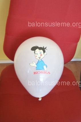 Baskılı Balon