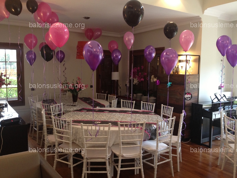 Doğum Günü Partileri İçin Balon Süsleme